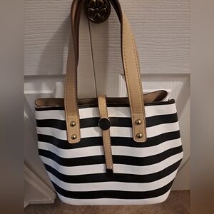 NWOT Two Crossbody Striped Bags